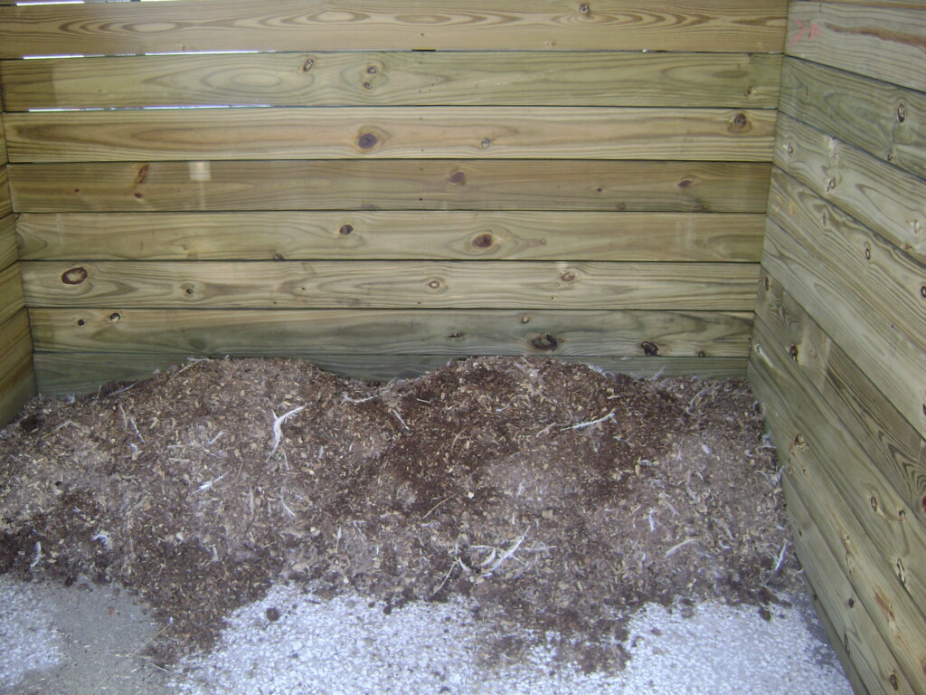 initial compost layer