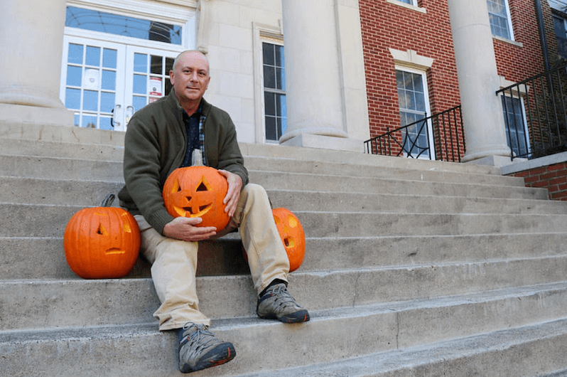 UGA Cooperative Extension vegetable specialist Tim Coolong is one of the people behind the pumpkins at UGA.