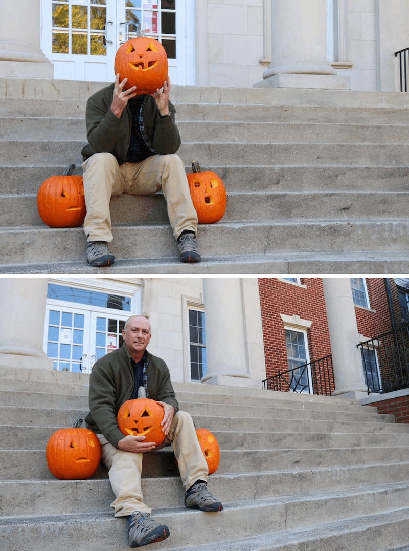 UGA Cooperative Extension vegetable specialist Tim Coolong is one of the people behind the pumpkins at UGA.