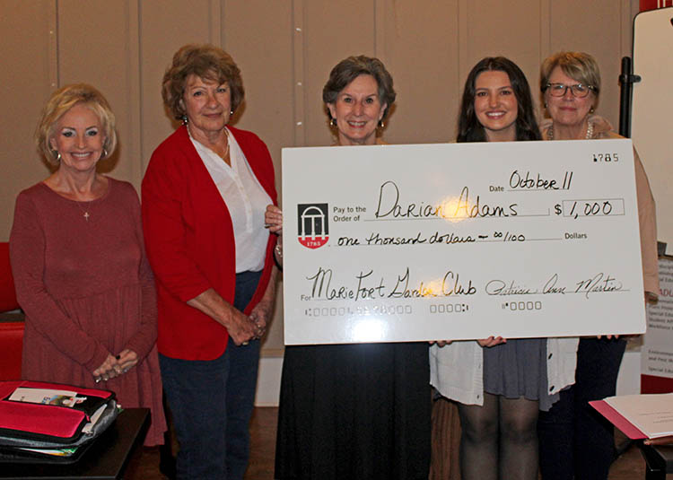 Marie Fort Garden Club Scholarship