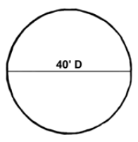A bisected circle