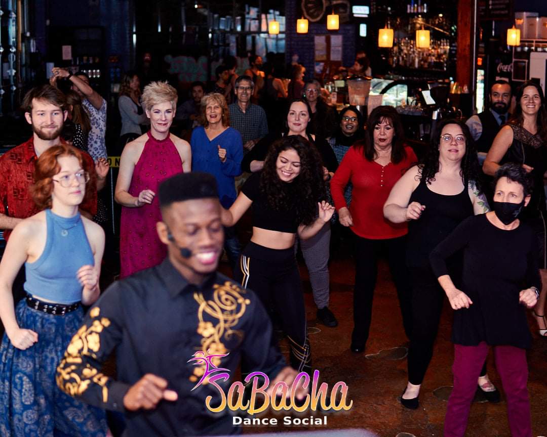 Dancers in UGA Salsa Club
