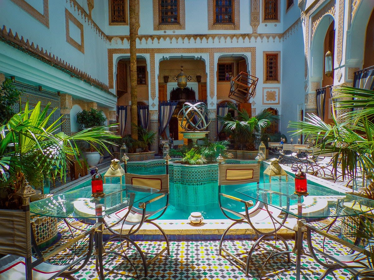 Riad with pool in Morocco