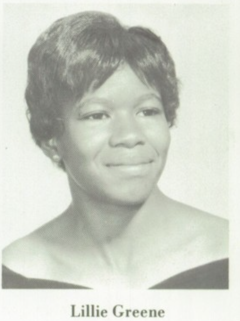 Linda Glanton Early's childhood best friend, Lillie Greene