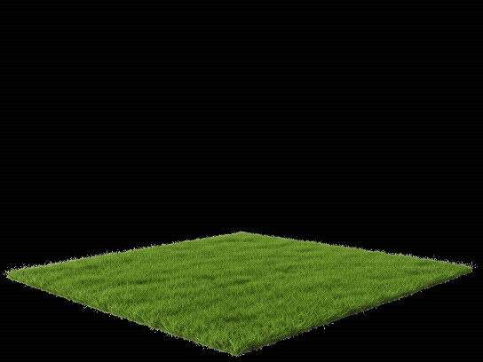 Weed-pulling robot with four wheels, sensors, and mechanical arms, positioned on a patch of green grass.