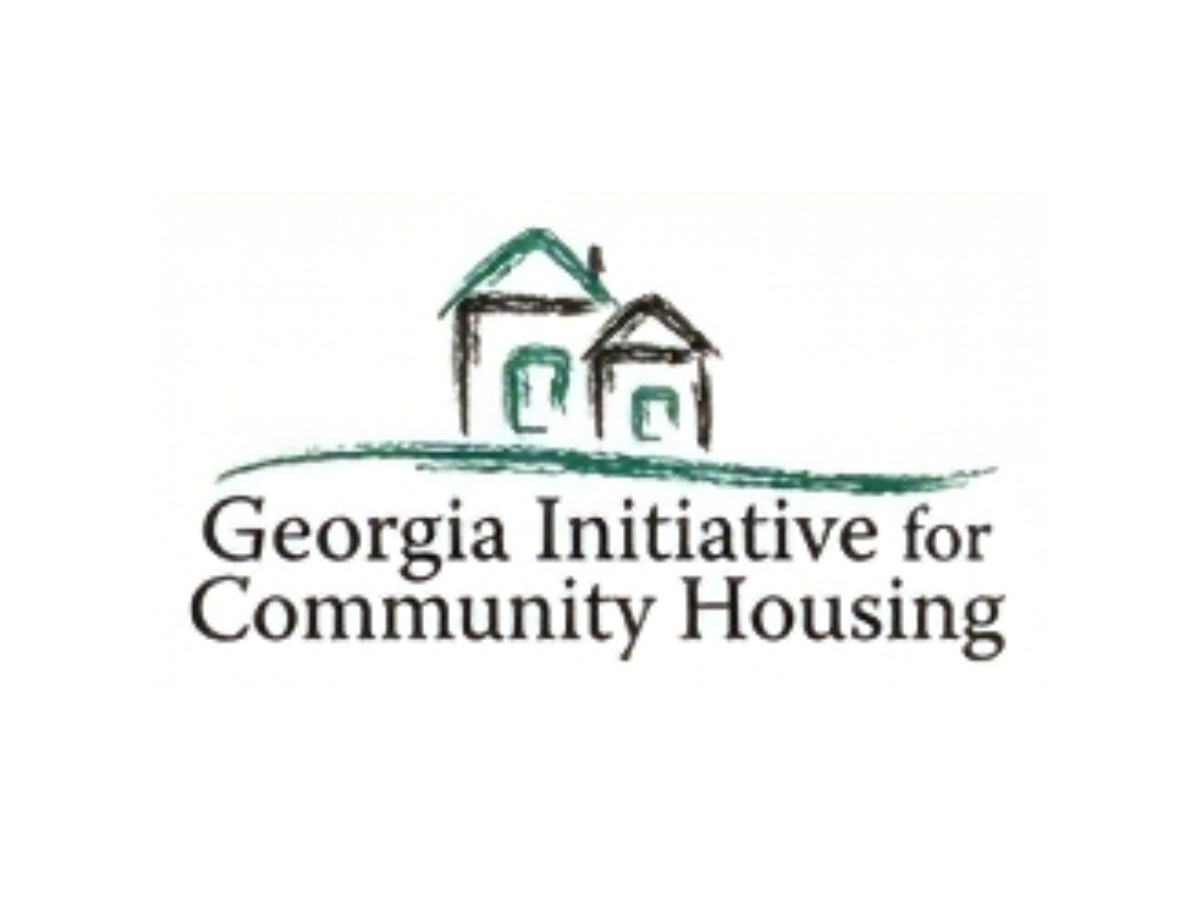 Georgia Initiative for Community Housing logo over a white background.