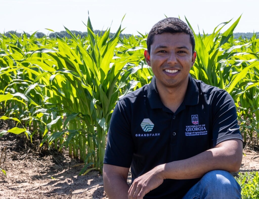 Portrait photo of UGA Grand Farm director Lenin Rodriguez.