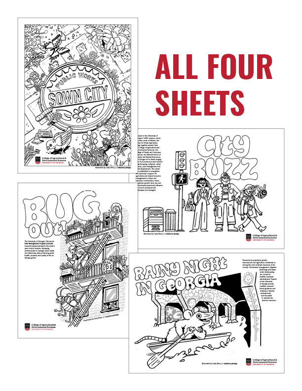 Sown City coloring pages