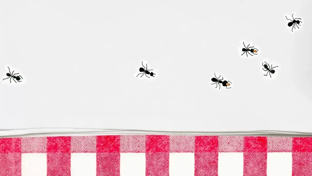 Illustration of ants